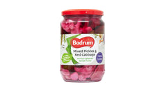 Bodrum mixed pickles & red cabbage 680g