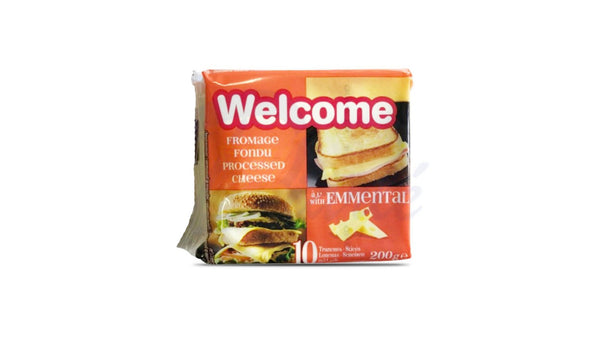 Welcome processed emmental cheese 200g
