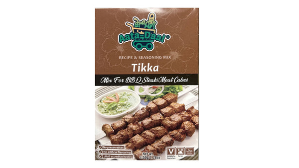 Aata-Daal Tikka (Mix For BBQ Steake, Meat Cubes)