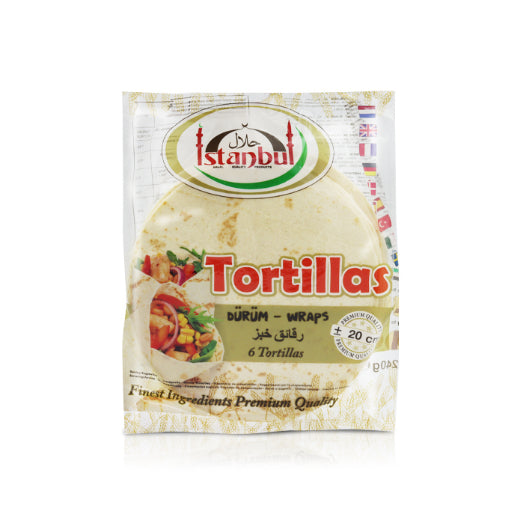 Istanbul Tortillas Wraps 20cm - 6PCs
