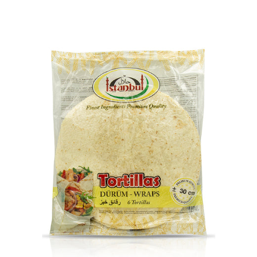 Istanbul Tortillas Wraps 30cm - 6PCs