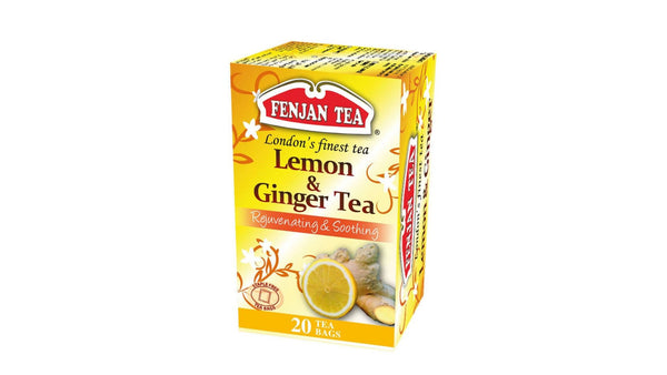 چای فسنجان لیمو و زنجبیل
