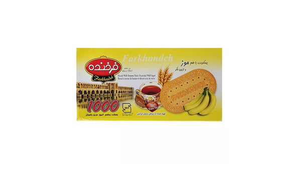 Lucky biscuit with banana flavor, 900g