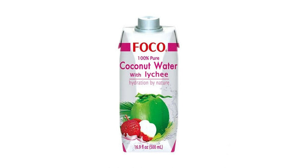Foco Coconut Water With Lychee 350ml