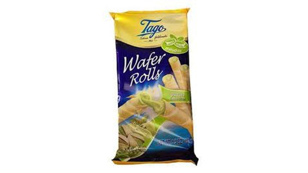 Tago Wafer Rolls Pistachio Flavor Cream