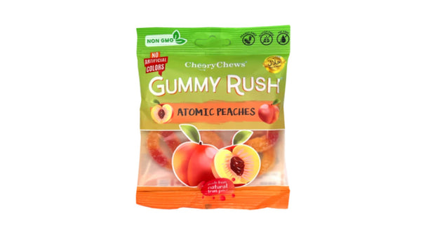 Gummy Rush Atomic Peaches 90gr