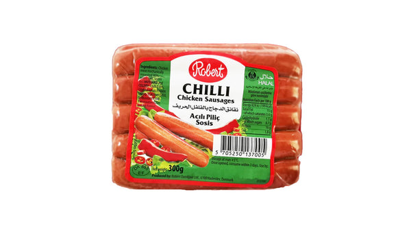 Robert Chilli Chicken Sausages 300g
