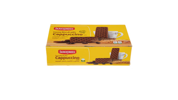 Farkhondeh Cocoa Biscuit With Cappuccino