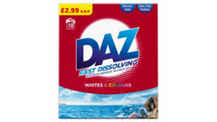 Daz Washing Powder For Whites & Colours 10 Washes 650g
