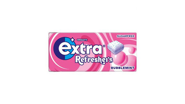 Extra Refreshers Bubblemint Sugarfree Chewing Gum 15.6g