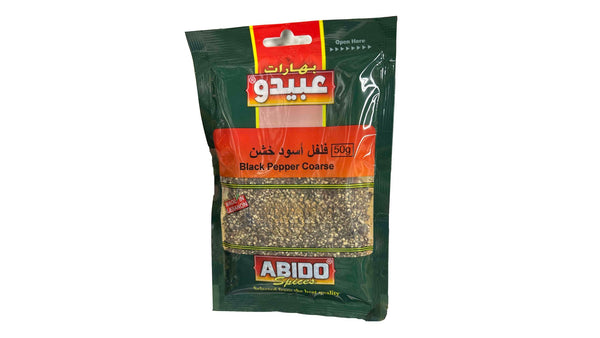 Abido black pepper course 50g