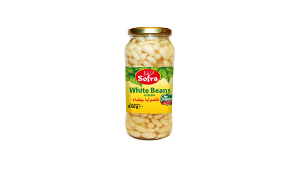 SOFRA WHITE BEANS IN BRINE 540G