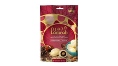 Tamrah date with almond covered with cappuccino