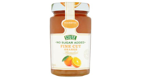 Stute No Sugar Added Fine Cut Orange Marmalade 430g