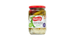 Bodrum Mixed Pickles & Cherry Peppers 720gr