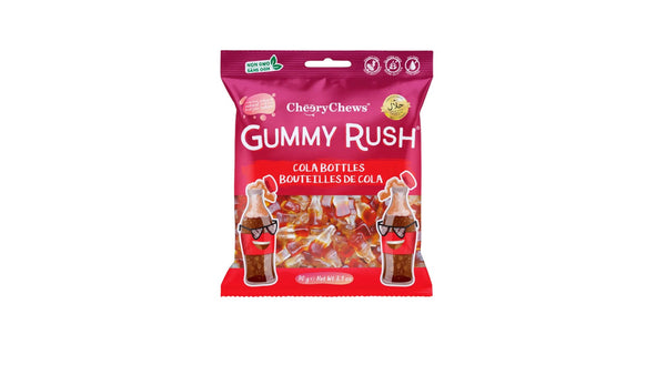 Gummy rush cola bottles 90g