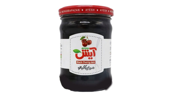 Ayesh black cherry jam 330g