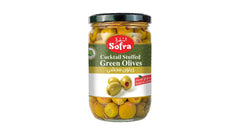 Sofra cocktail stuffed green olives 600g