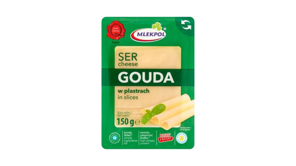 Mlekpol Sliced Gouda Cheese 150g