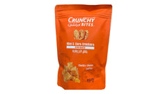 Crunchy rice & corn crackers with chedar cheese