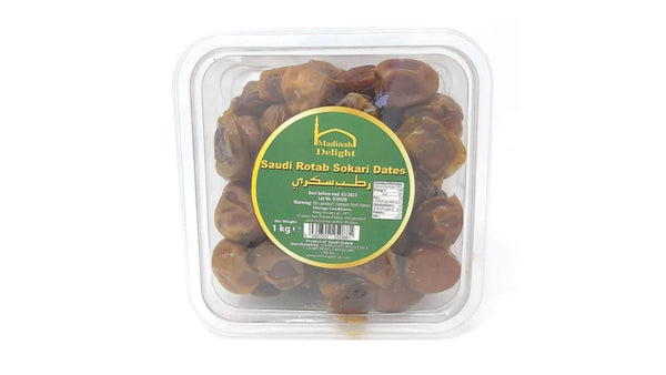 Madina Delights Saudi Rotab Sukar Dates 1kg