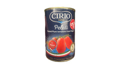 Cirio peeled plum tomatoes 400g