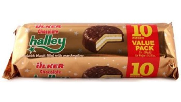 Ulker Halley Chocolate Marshmallow Cookies 240g