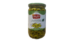 Al Ahlam Green Olives Stuffed With Thyme 450gr