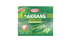 Al Akrami Chewing Gum With Chlorophyll 100pcs