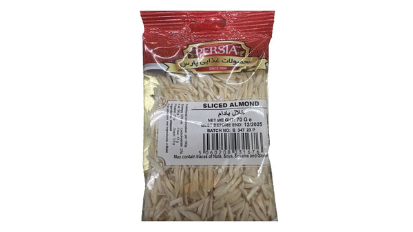Persia Sliced Almond 70g