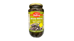 Sofra black olives 935g