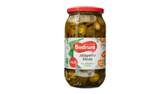 Bodrum jalapeno slices hot 940g