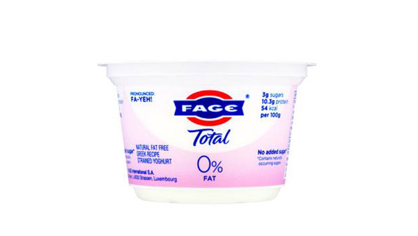 Fage Total 0% Fat Natural Fat Free Greek Yoghurt 150gr