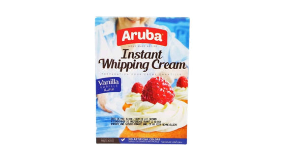 خامه فرم گرفته آروبا وانیلی 80 گرم