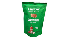 Crunchy bites rice & corn cracker with seriracha