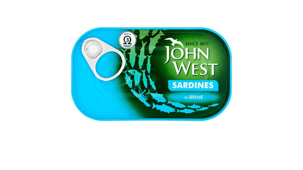 ساردین‌های جان وست در آب‌نمک