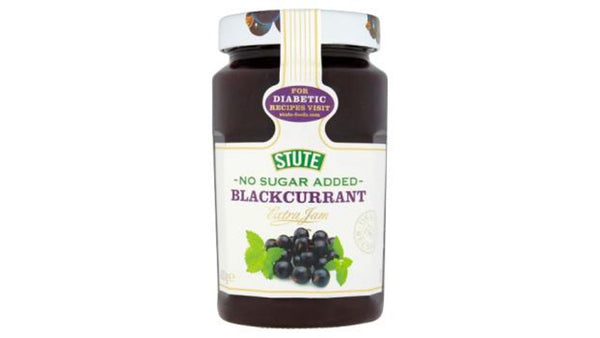 Stute No Sugar Added Blackcurrant Jam 430 gr