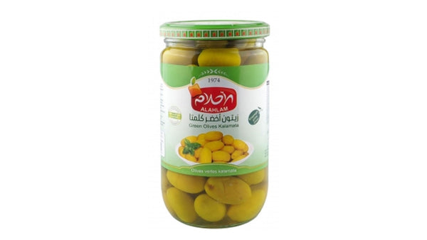 Alahlam green olives kalamata 700g