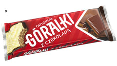 Goralki Wafer Chocolate Bar with Cocoa and Creamy Milk Filling 50g