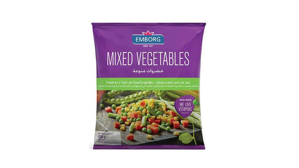 سبزیجات مخلوط امبورگ ۴۵۰ گرم