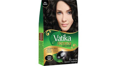 Natural Hair Color Henna Rich Black Vatika 60g
