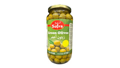 Sofra green olives 935g