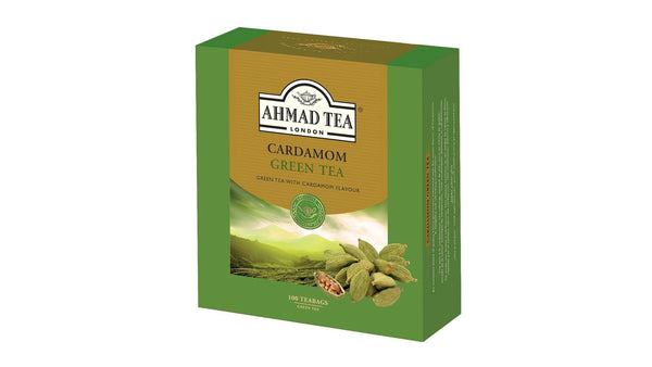 Ahmad Cardamom Green Teabags 100 sachets