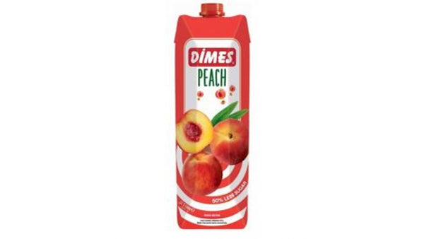 Dims peach juice volume 1 liter