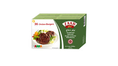 Zaad chicken burgers 2340g