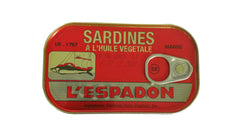 L'ESPADON SARDINES IN VEG OIL