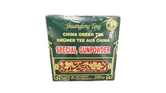 Shuanglong ting special gunpowder china green tea  200g