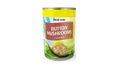 Best-one button mushrooms in salted water 290g