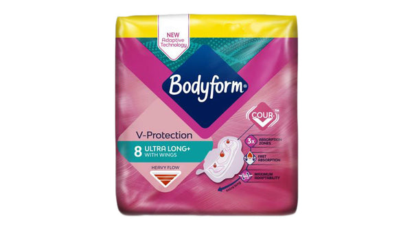 Bodyform Long Sanitary Towel with Wings