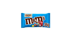 M&M's Crispy Pieces & Milk Chocolate Bag 36gr